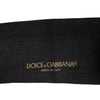 Dolce & Gabbana Black Cotton DG Logo Mid Calf Men Socks