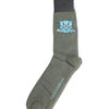 Dolce & Gabbana Gray Cotton DG Bear Mid Calf Socks