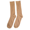 Dolce & Gabbana Brown Solid Cotton Mid Calf Men Socks