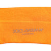 Dolce & Gabbana Orange Cotton Logo Over The Calf Socks