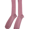 Dolce & Gabbana Rose Pink Cotton Over The Calf Socks