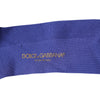 Dolce & Gabbana Purple Cotton Logo Over The Calf Socks