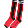 Dolce & Gabbana Red Cotton Stretch Printed Socks