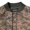 Dolce & Gabbana Brown Camouflage Bomber Full Zip Jacket