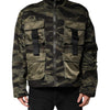 Dolce & Gabbana Multicolor Camouflage Cotton Bomber Jacket