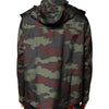 Dolce & Gabbana Multicolor Camouflage Button Hooded Jacket