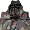 Dolce & Gabbana Multicolor Camouflage Button Hooded Jacket