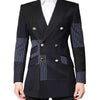 Dolce & Gabbana Multicolor Patchwork Jacket Coat Suit Blazer