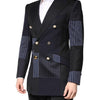 Dolce & Gabbana Multicolor Patchwork Jacket Coat Suit Blazer