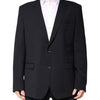 Dolce & Gabbana Dark Blue Wool Single Breasted Coat Blazer