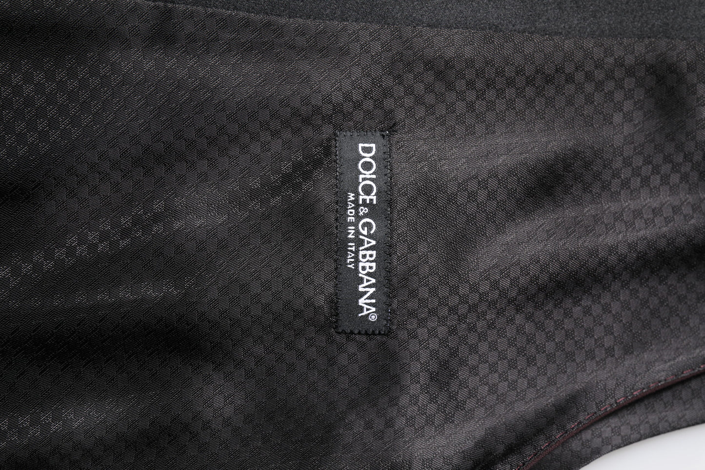 Dolce & Gabbana Maroon Wool Waistcoat Dress Formal Vest