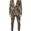Dolce & Gabbana Multicolor TAORMINA Single Breasted 2 Piece Suit