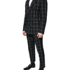 Dolce & Gabbana Black TAORMINA Double Breasted 2 Piece Suit