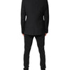 Dolce & Gabbana Black Wool Single Breasted 2 Piece Suit