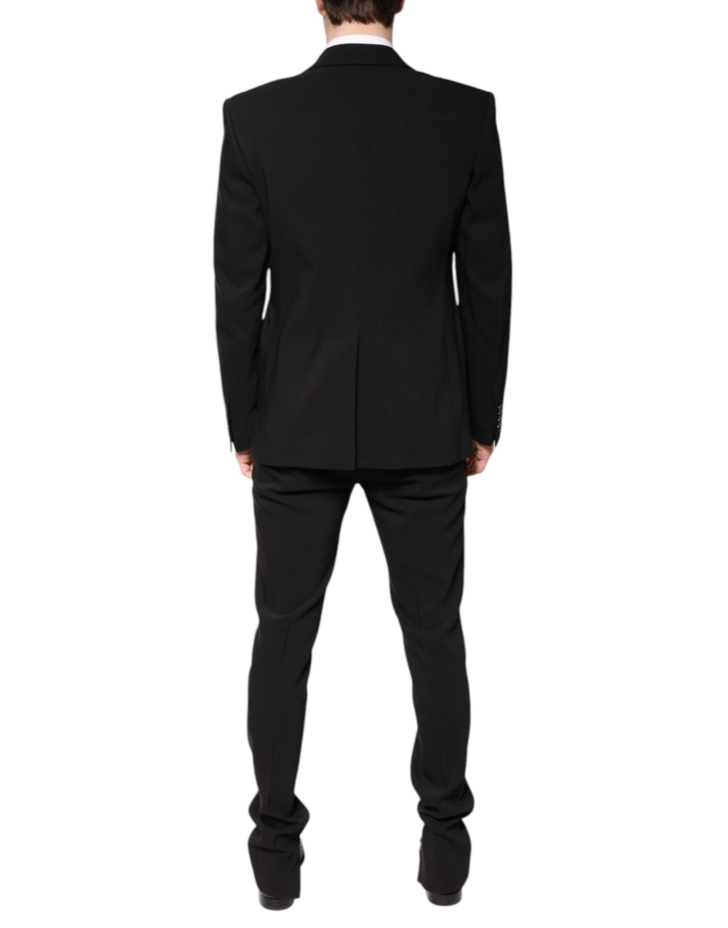 Dolce &amp; Gabbana – Mehrfarbiger 2-teiliger Anzug aus Polyester-Jacquard