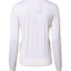 Dolce & Gabbana White Cashmere Crew Neck Top Cardigan Sweater