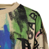 Dolce & Gabbana Multicolor Print Cotton Pullover Sweater