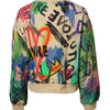 Dolce & Gabbana Multicolor Print Cotton Pullover Sweater