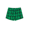 Bottega Veneta grüne Polyamid-Badeshorts