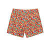Isaia Red Polyester Swim Shorts