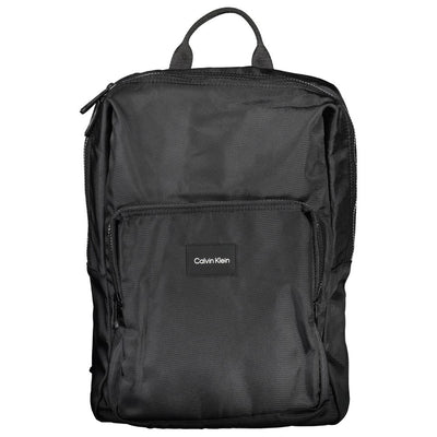 Calvin Klein Nero Polyester Men Backpack