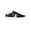 Calvin Klein Black Leather Women's Sneaker