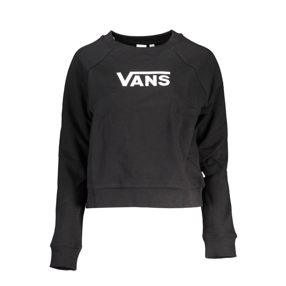 Vans Black Cotton Women Sweatshirt