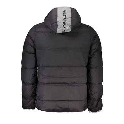 La Martina Black Polyamide Men Jacket