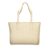 Mario Valentino Beige Polyurethane Women Handbag