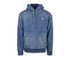 Diesel Blue Cotton Hoodie