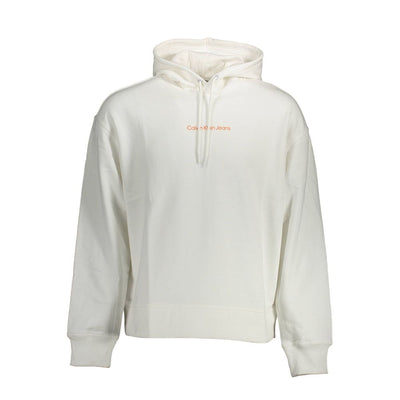 Calvin Klein Weißes Baumwoll-Sweatshirt