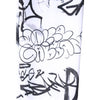 Dolce & Gabbana White Graffiti Cotton Over Calf Stockings Socks