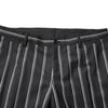 Dolce & Gabbana Black Striped SICILIA Formal 2 Piece Suit