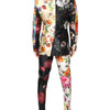 Dolce & Gabbana Multicolor Floral SICILIA Silk 3 Piece Suit
