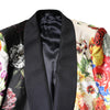 Dolce & Gabbana Multicolor Floral SICILIA Silk 3 Piece Suit
