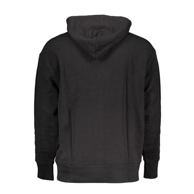 Tommy Hilfiger Black Cotton Men's Hoodie