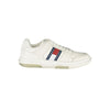 Tommy Hilfiger White Polyurethane Men Sneaker