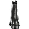 Ralph Lauren Black Leather Women Ankle Boot