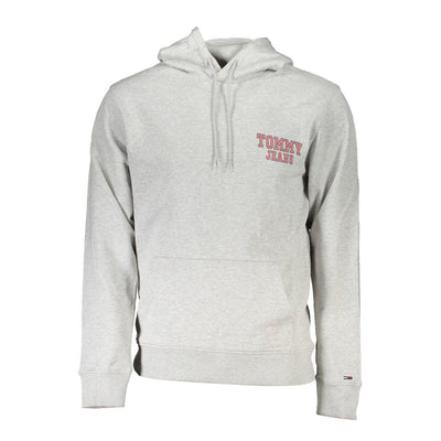 Tommy Hilfiger Grigio Cotton Men's Hoodie