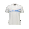 Plein Sport White Cotton Men T-Shirt