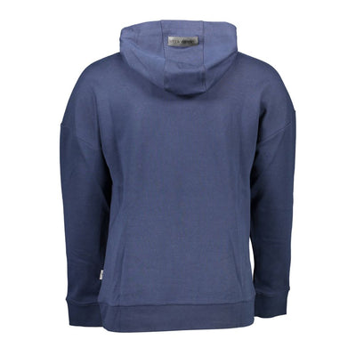 Plein Sport Blue Cotton Men's Hoodie