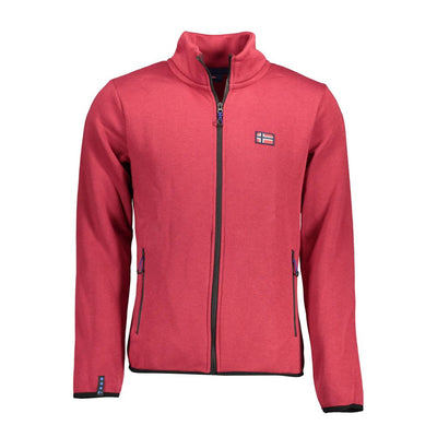 Norway 1963 Red Cotton Men Sweater