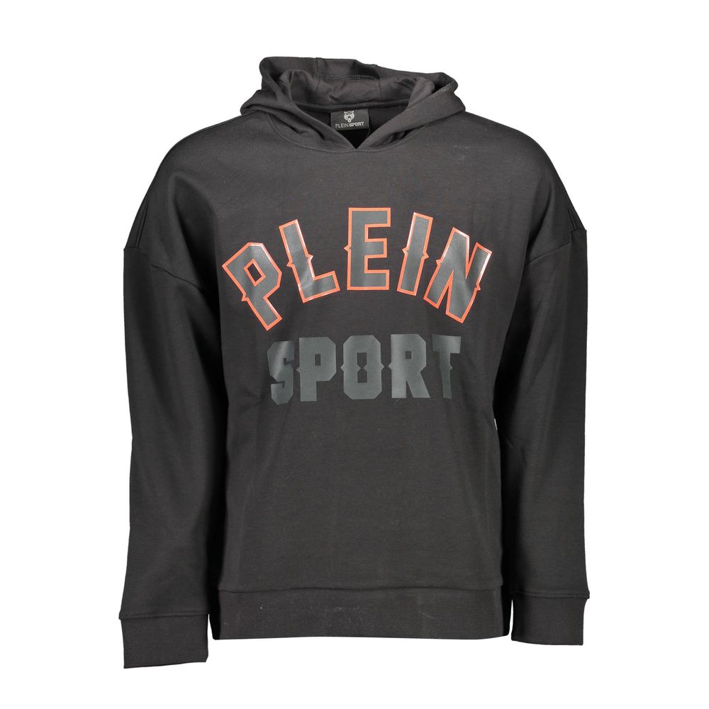 Plein Sport Schwarzes Baumwoll-Sweatshirt