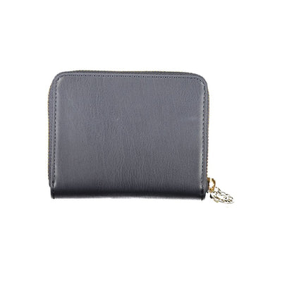 Tommy Hilfiger Blue Polyurethane Women Wallet