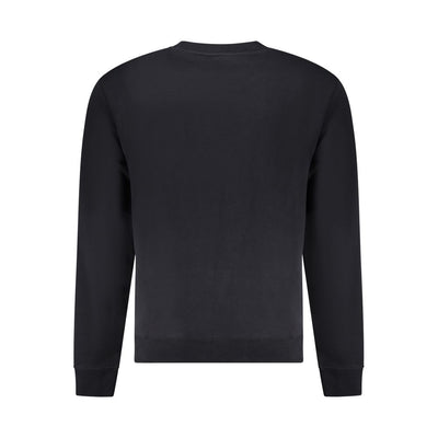 Napapijri Black Cotton Men Sweatshirt