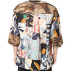 Dolce & Gabbana Multicolor Patchwork Short Sleeves Shirt