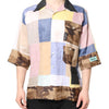 Dolce & Gabbana Multicolor Patchwork Short Sleeve Shirt