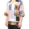 Dolce & Gabbana Multicolor Patchwork Short Sleeve Shirt