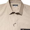 Dolce & Gabbana Beige Pin Up Print MARTINI Men Casual Shirt