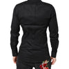 Dolce & Gabbana Black GOLD Cotton Long Sleeves Dress Shirt